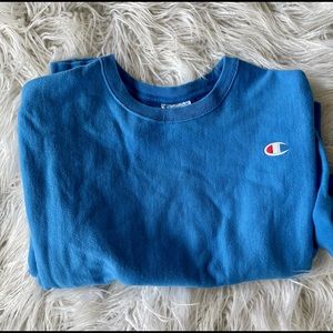 Blue Champion Crewneck - Barely Worn!